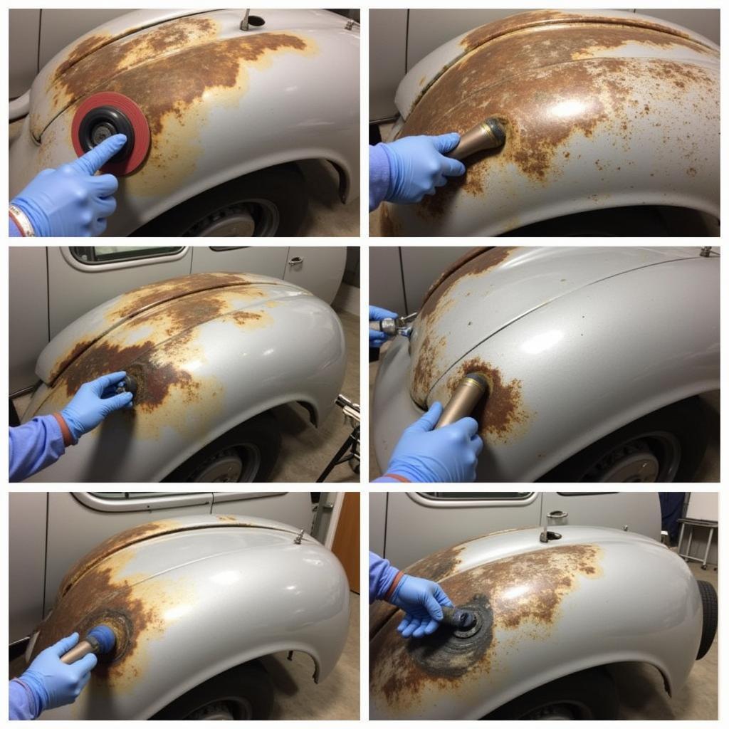 Professional Rust Repair Process