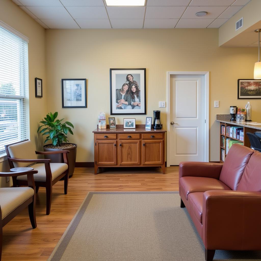 Comfortable waiting area at Pundmann Ford Quick Lane