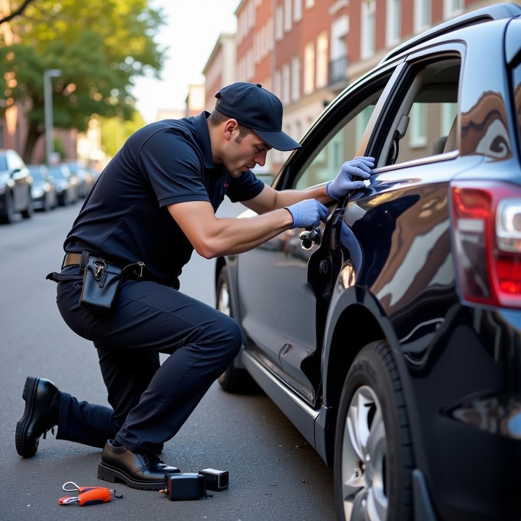 Queens Auto Locksmith Services in Action