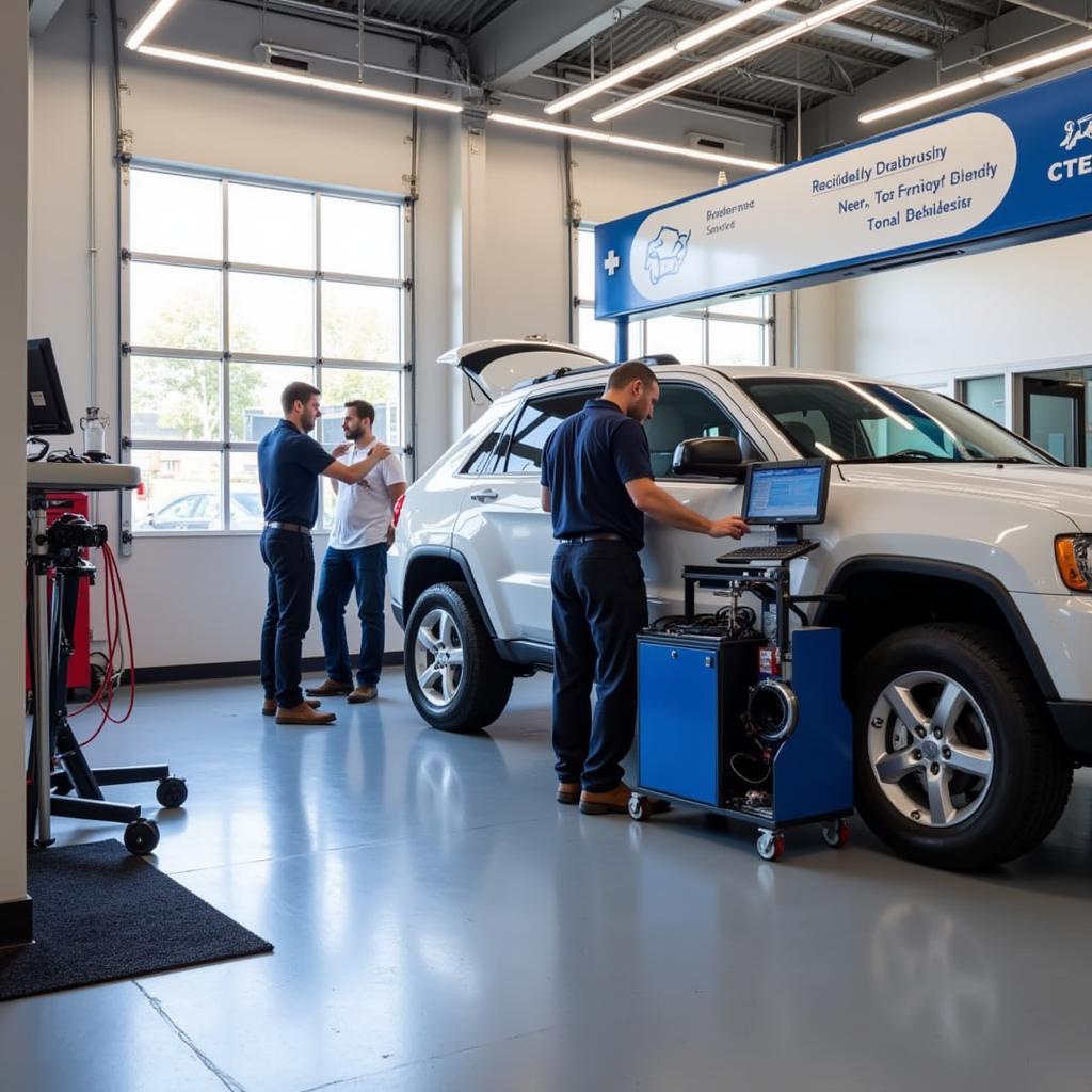 Modern and Well-Equipped Facility at Reeder's Auto Service Center