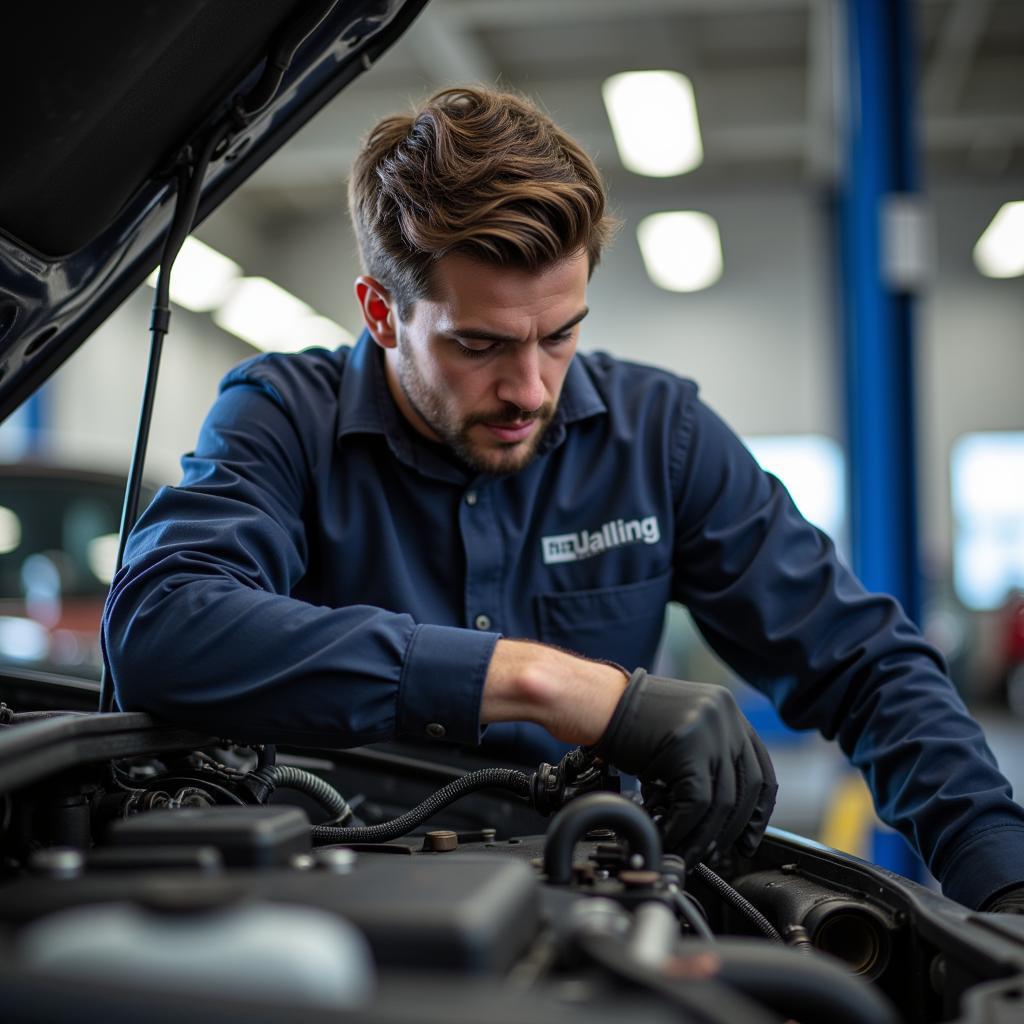 Expert Regina Auto Service Mechanic at Work