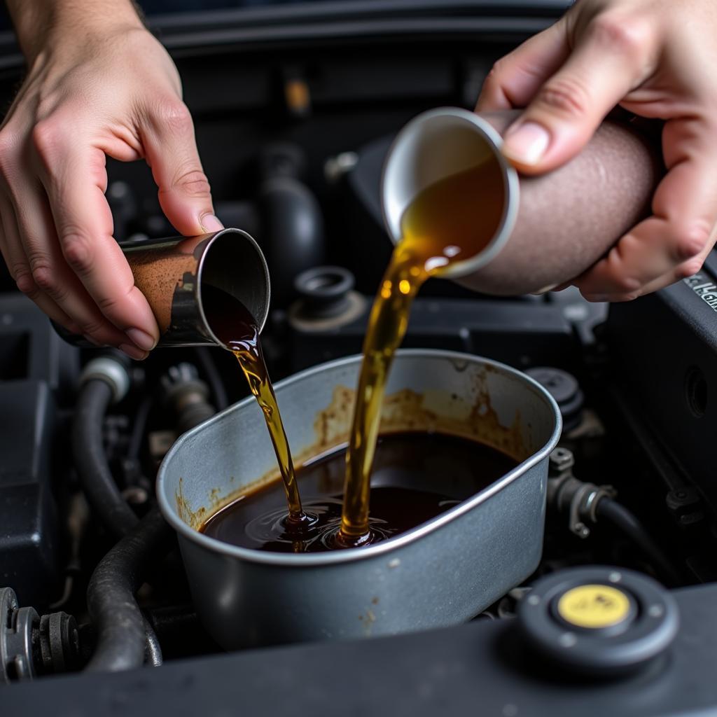 Regular Auto Service Oil Change