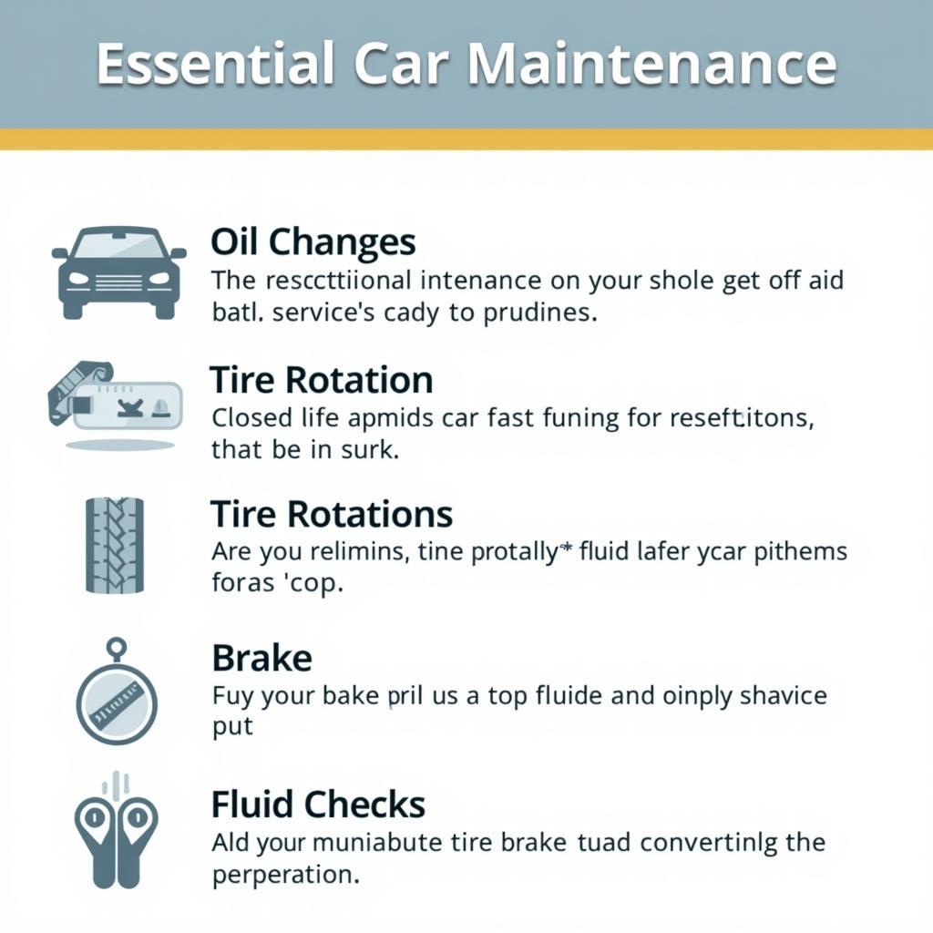 Regular Car Maintenance Checklist