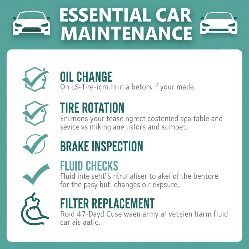 Regular Car Maintenance Checklist