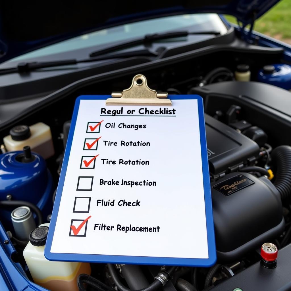 Regular Car Maintenance Checklist