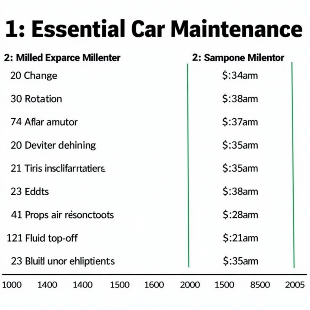 Regular Car Maintenance Checklist