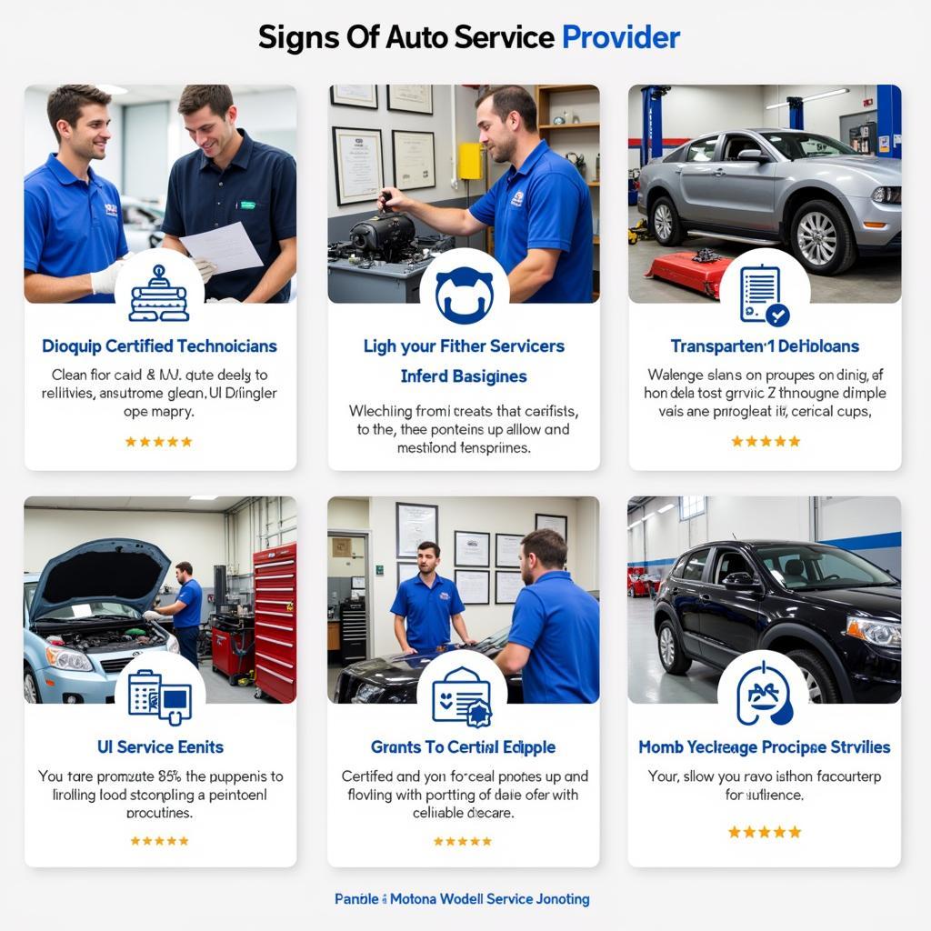 Signs of a Reliable Auto Service