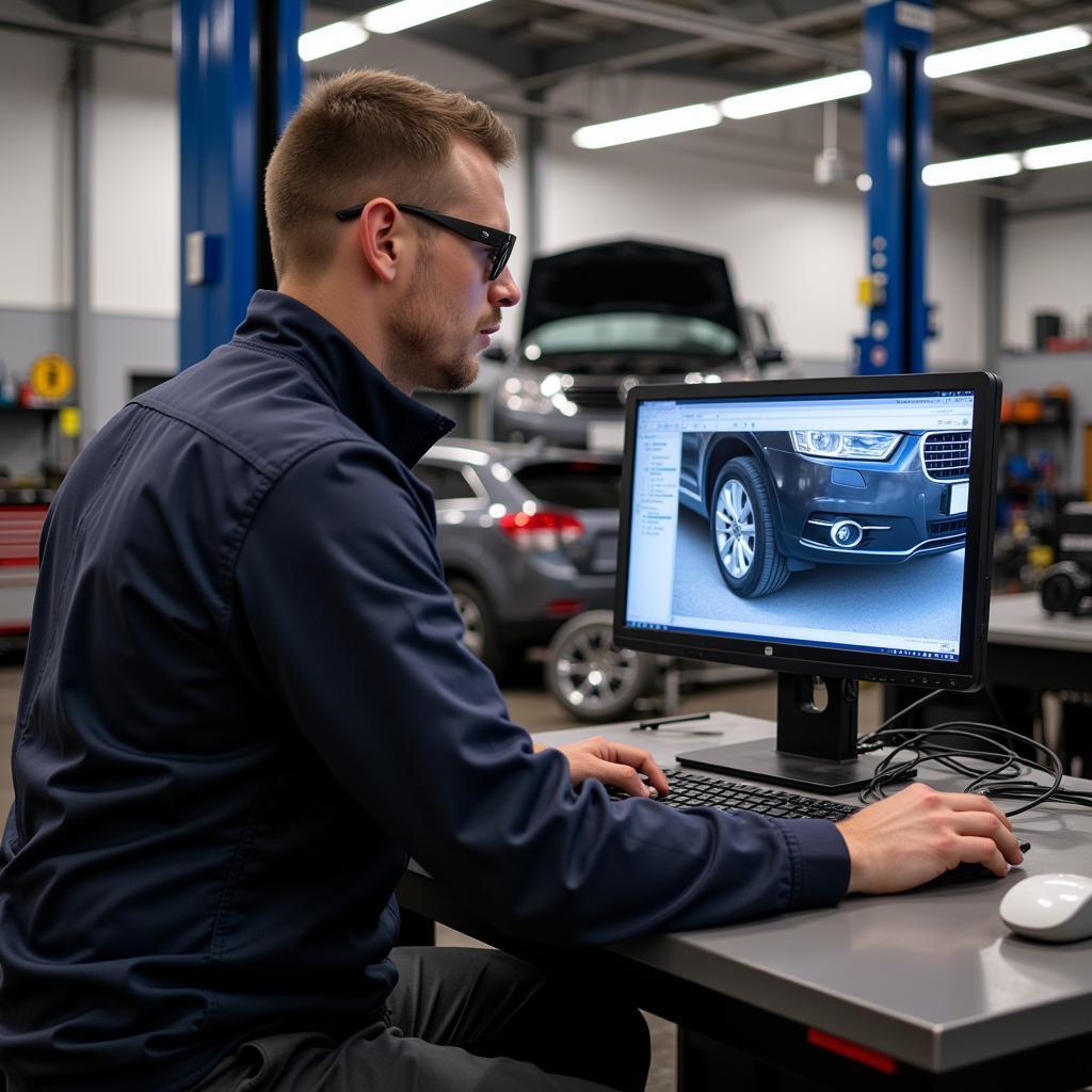 Automated Repair Tools in a Modern Workshop