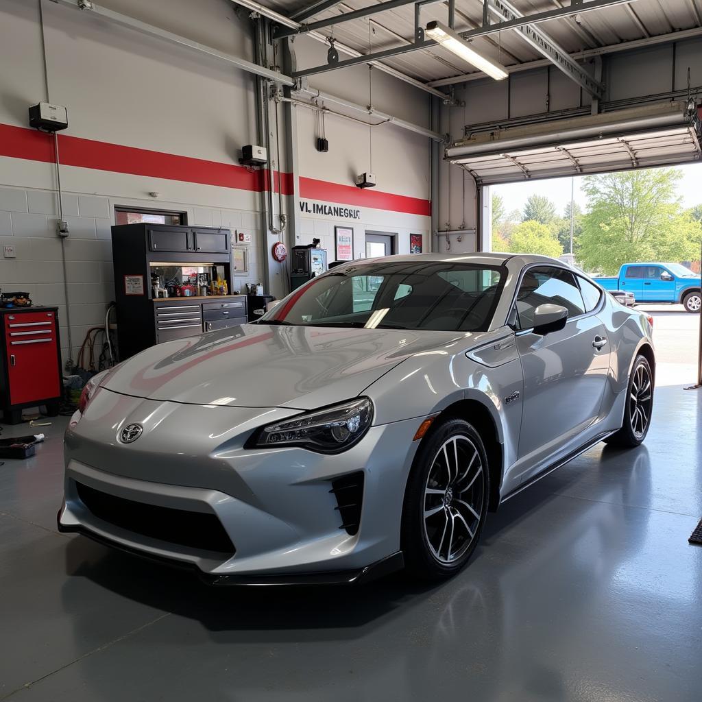 Repaired Car Ready for Delivery