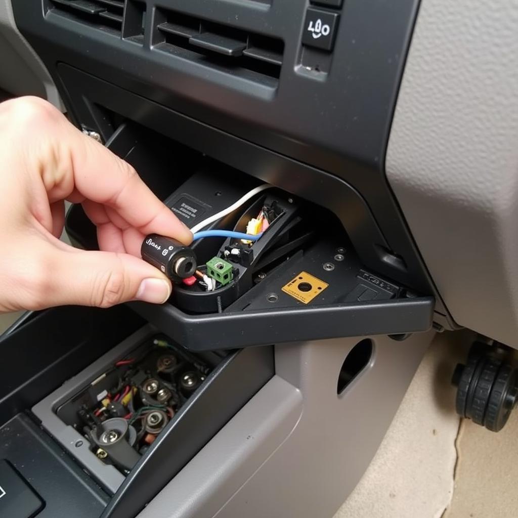 Replacing a Car AC Switch