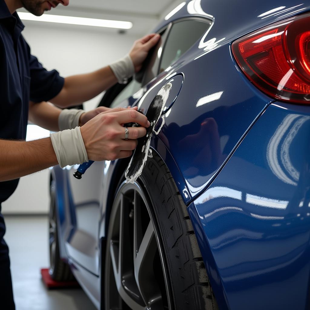 Ceramic Coating Application at The Ritz Auto Spa