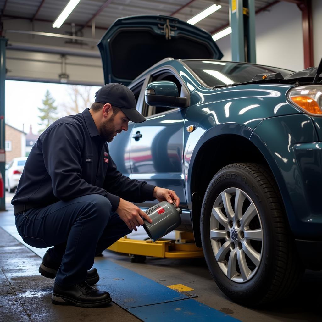 Routine Auto Service in Cortlandt