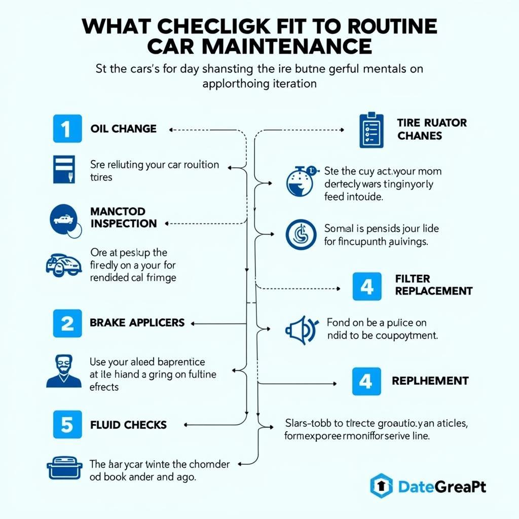 Routine Car Maintenance Checklist