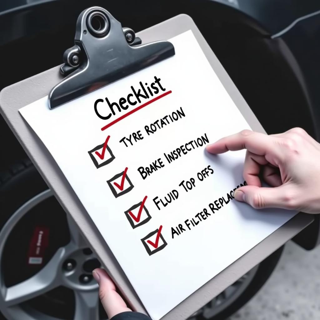 Routine Car Maintenance Checklist