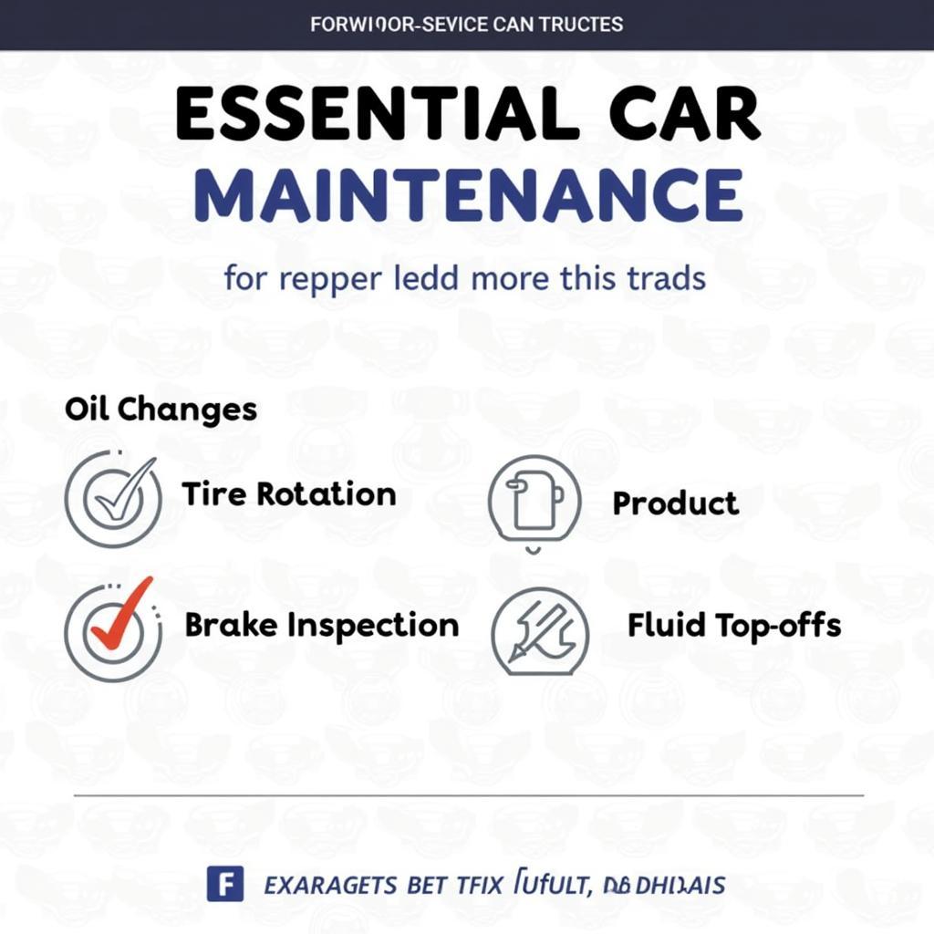 Routine Car Maintenance Checklist