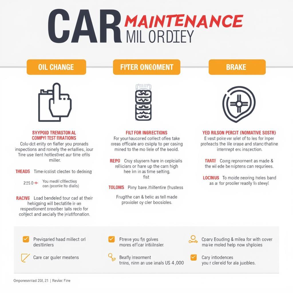 Routine Car Maintenance Checklist