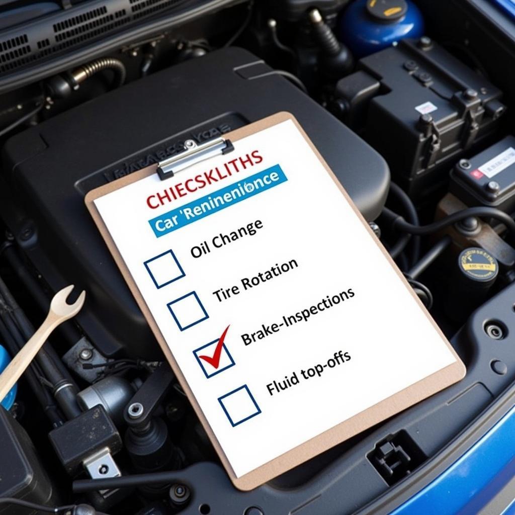 Routine Car Maintenance Checklist