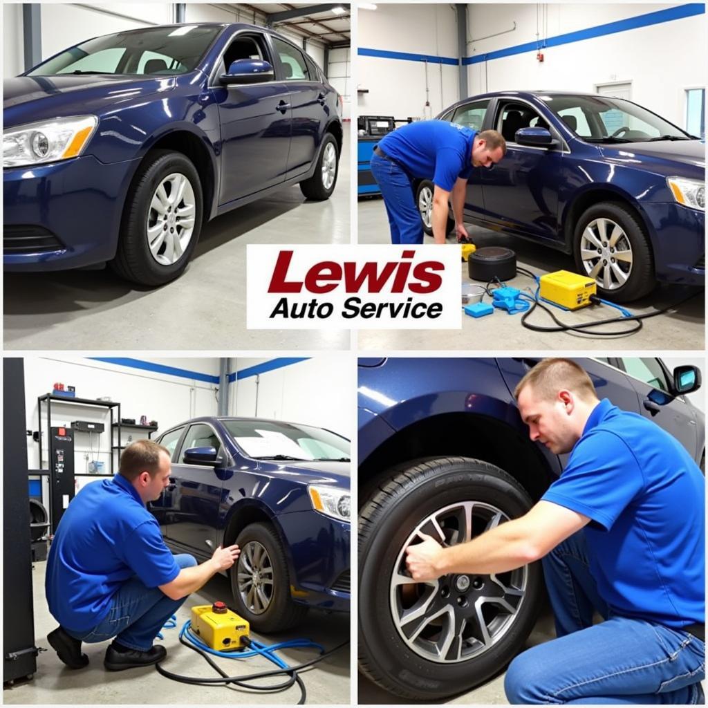 Routine Car Maintenance at Lewis Auto Service