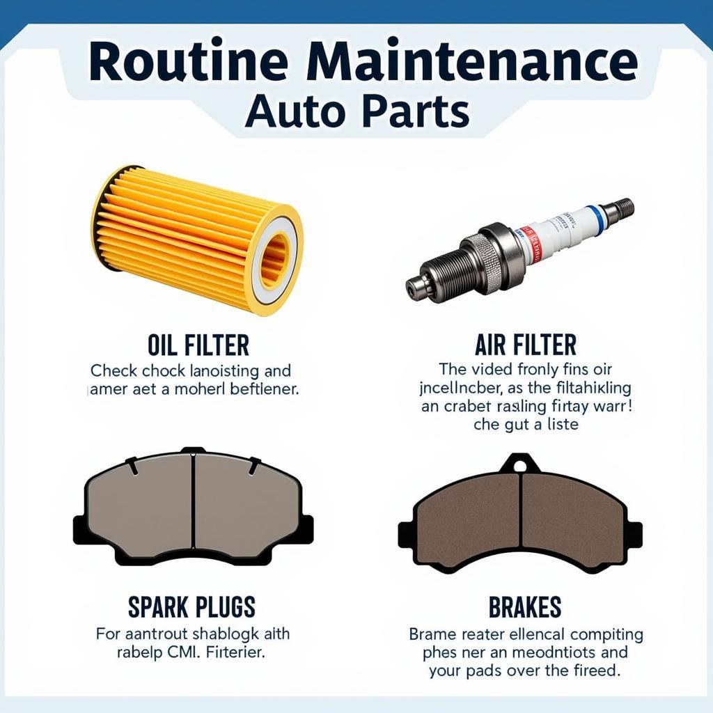 Essential Routine Maintenance Auto Parts