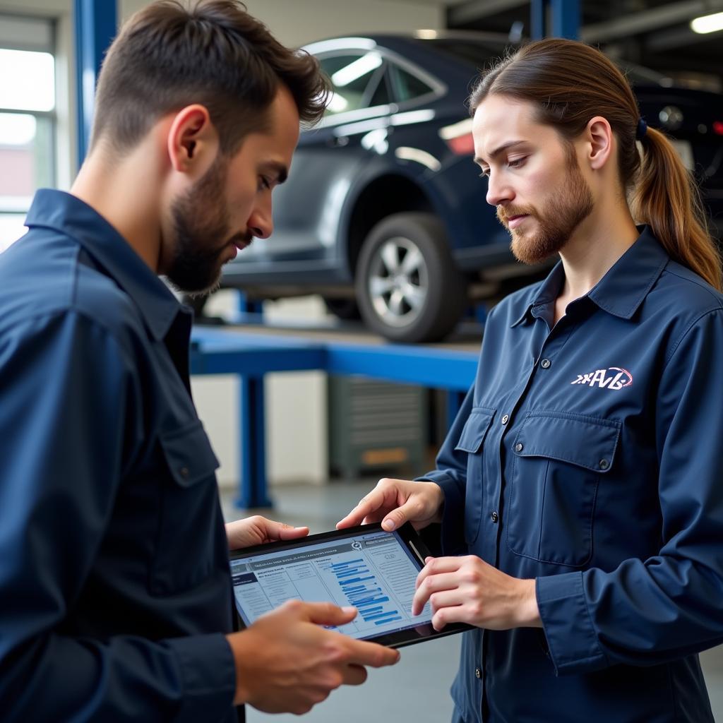 Rowland Auto Service Appointment Process