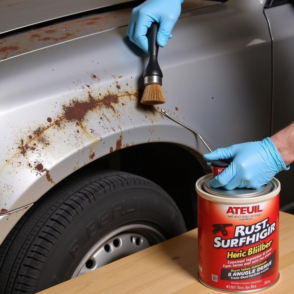 Rust Repair on Car Bodywork