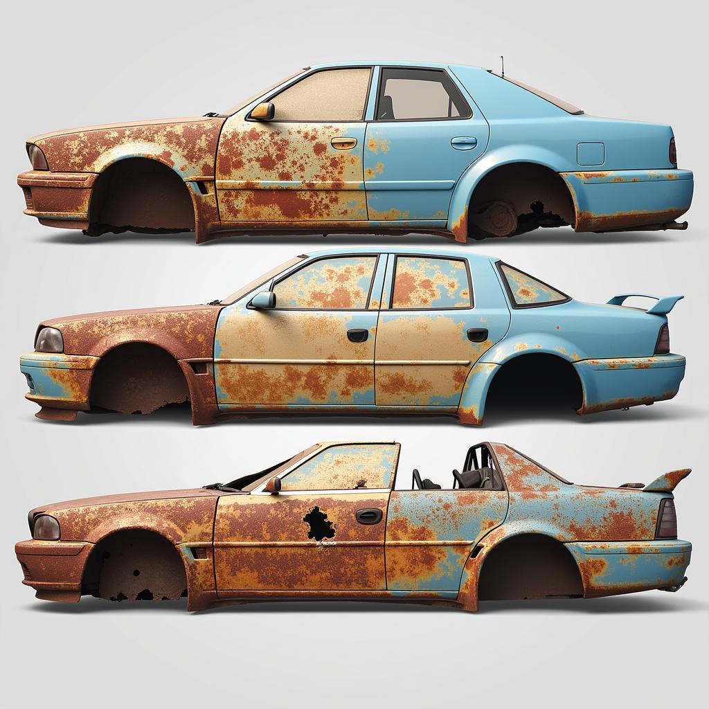 Car Rust Stages: Surface, Scale, and Penetrating