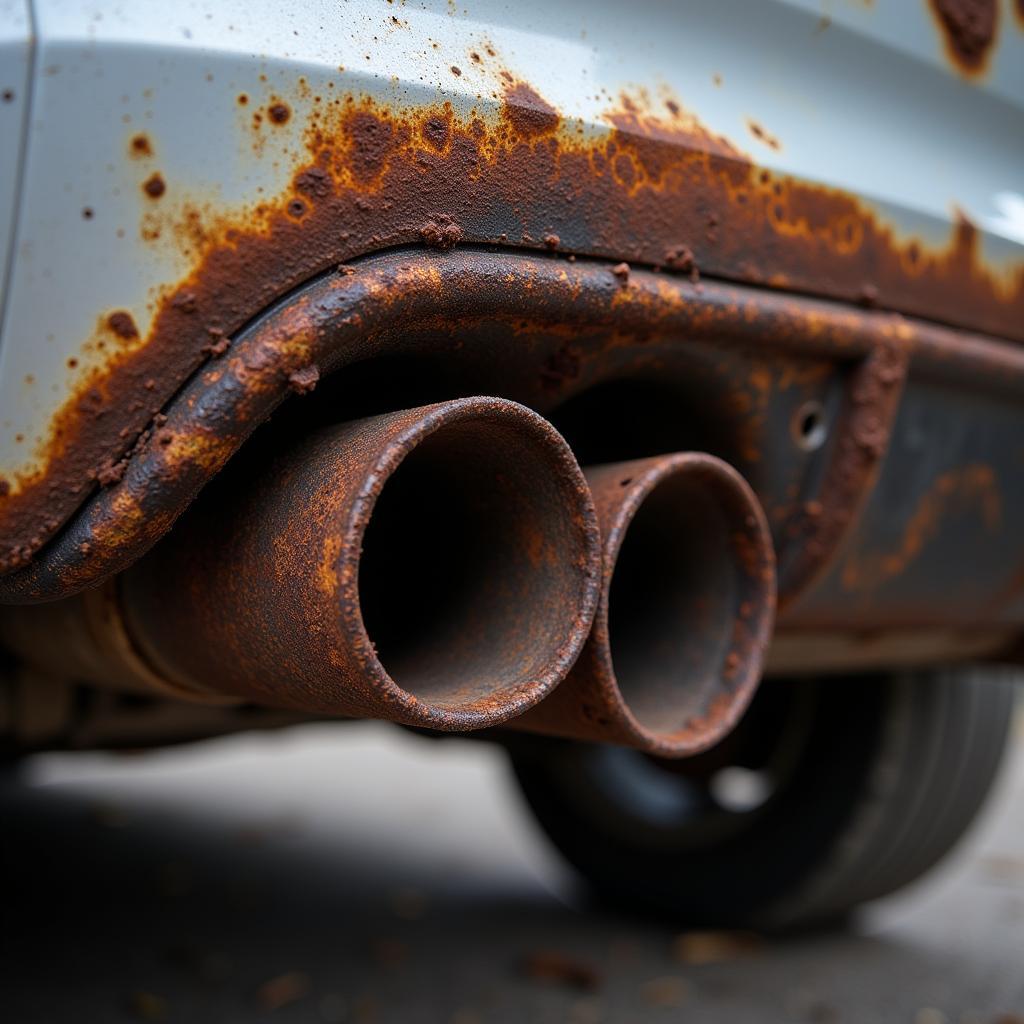 Rusty Muffler in Jackson MI