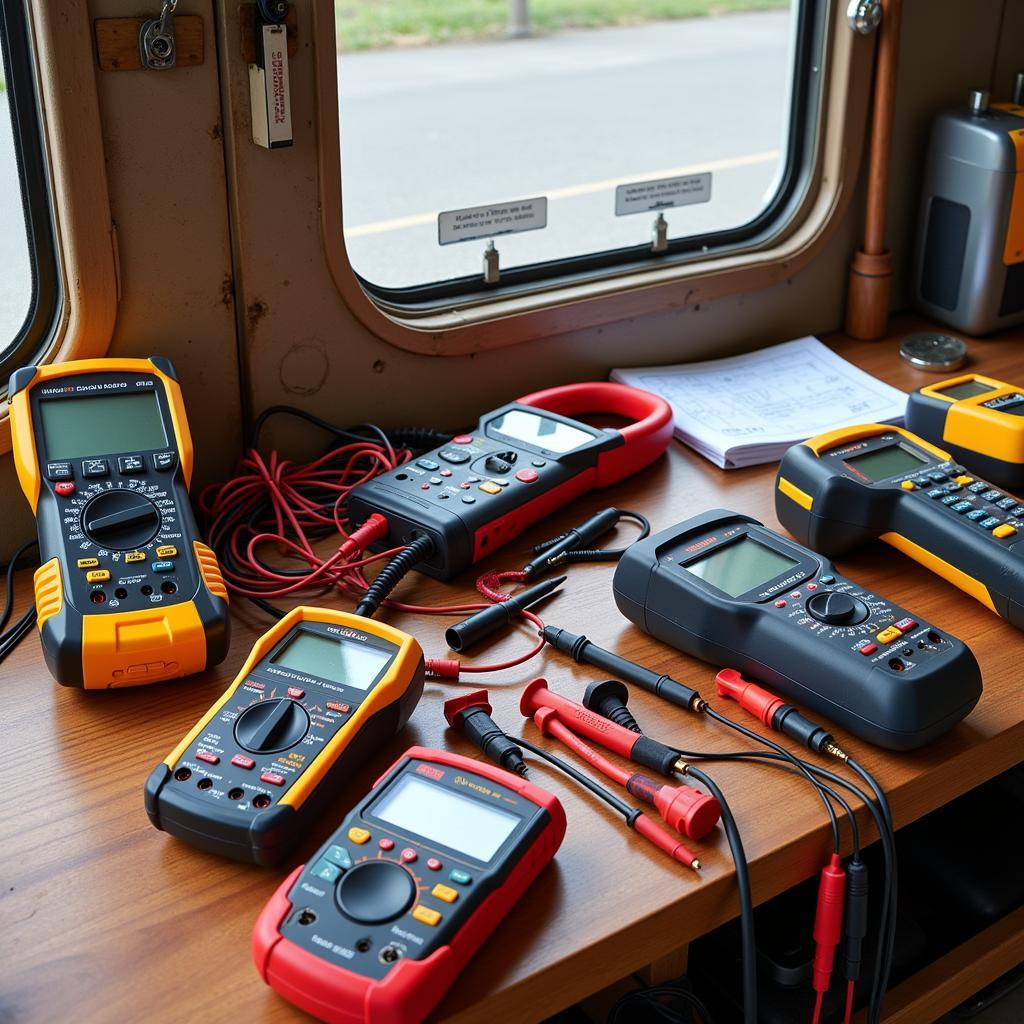 Essential Electrical Diagnostic Tools for RVs in a Self Service Garage