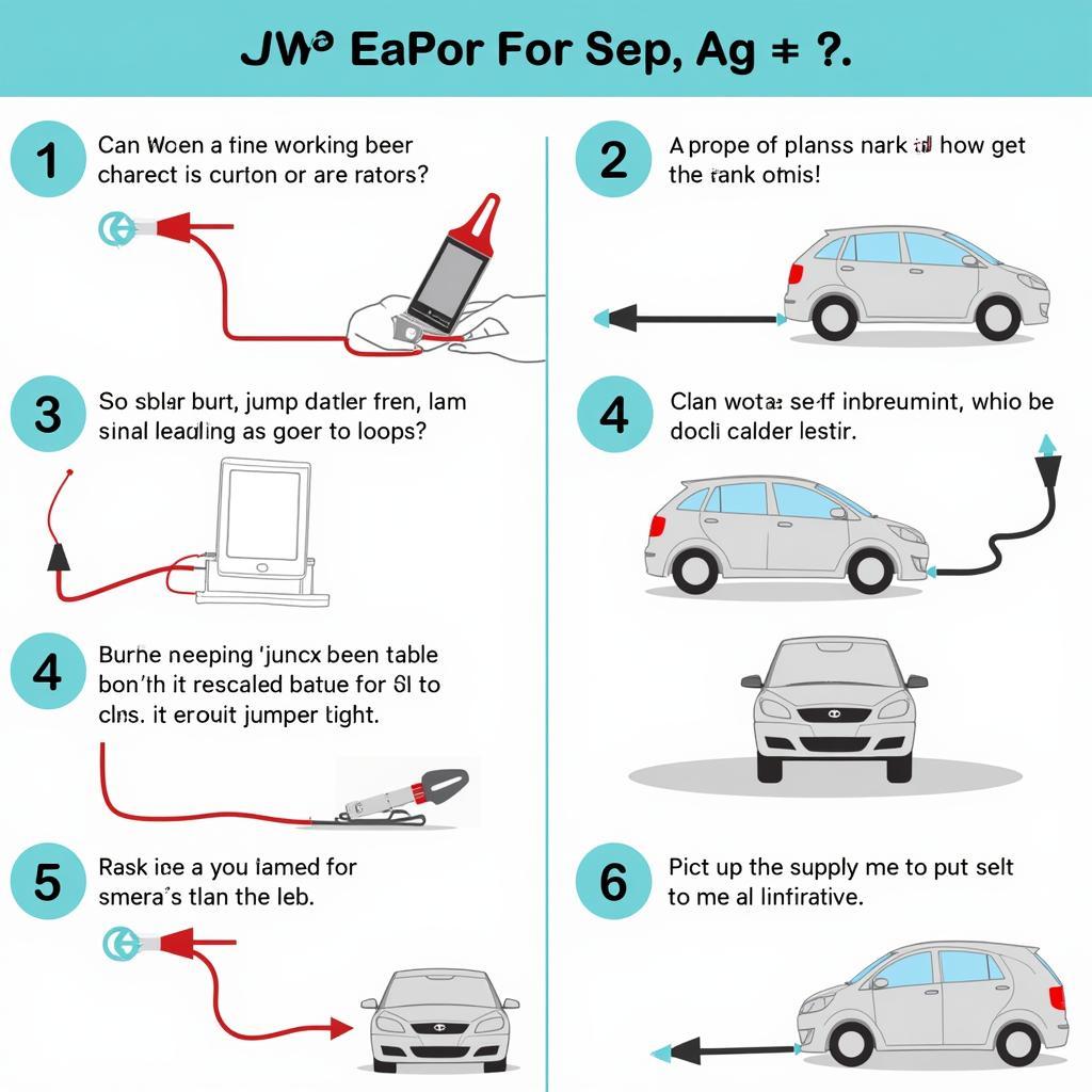 Safe Car Jumpstart Procedure