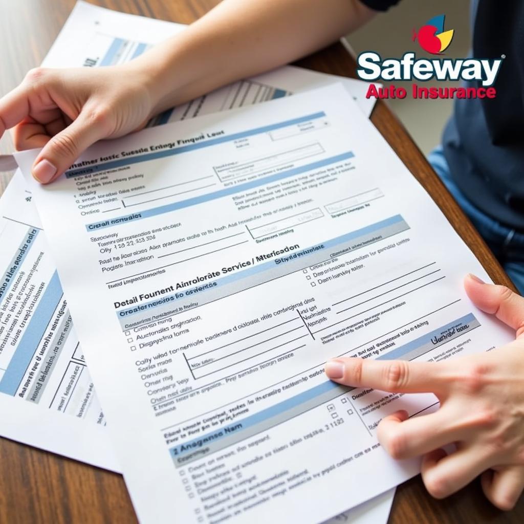 Reviewing Safeway Auto Insurance Policy Documents