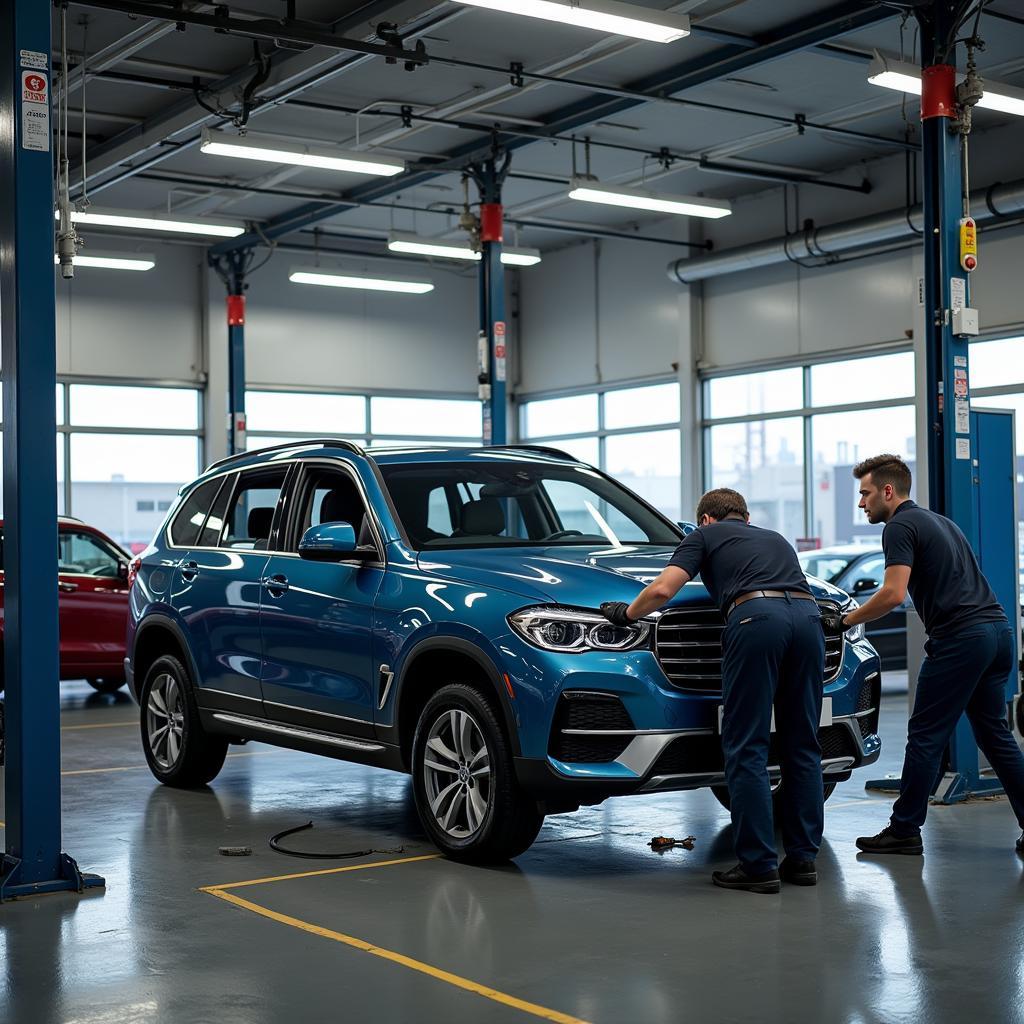 Routine Maintenance at Sale Auto Mall Service