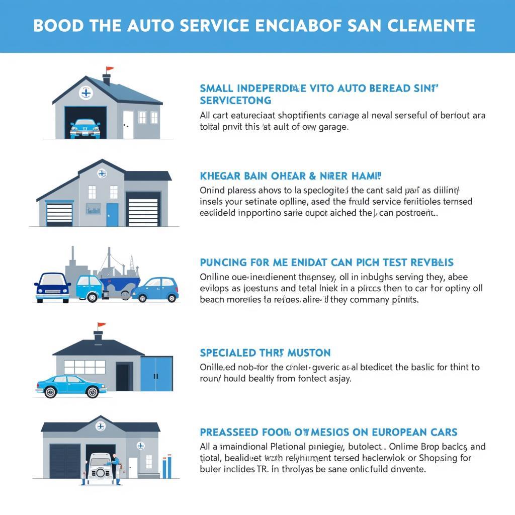 San Clemente Auto Service Options: Independent Garages, Dealerships, and Specialized Repair Shops