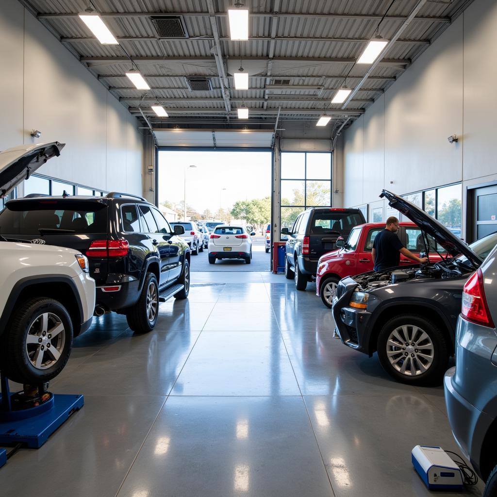 Modern Auto Repair Shop in San Diego