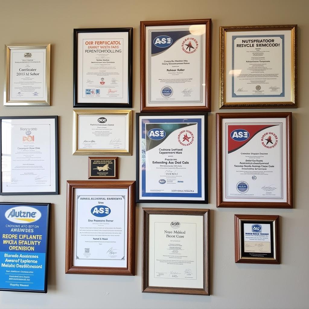 San Dimas Auto Repair Shop Certifications