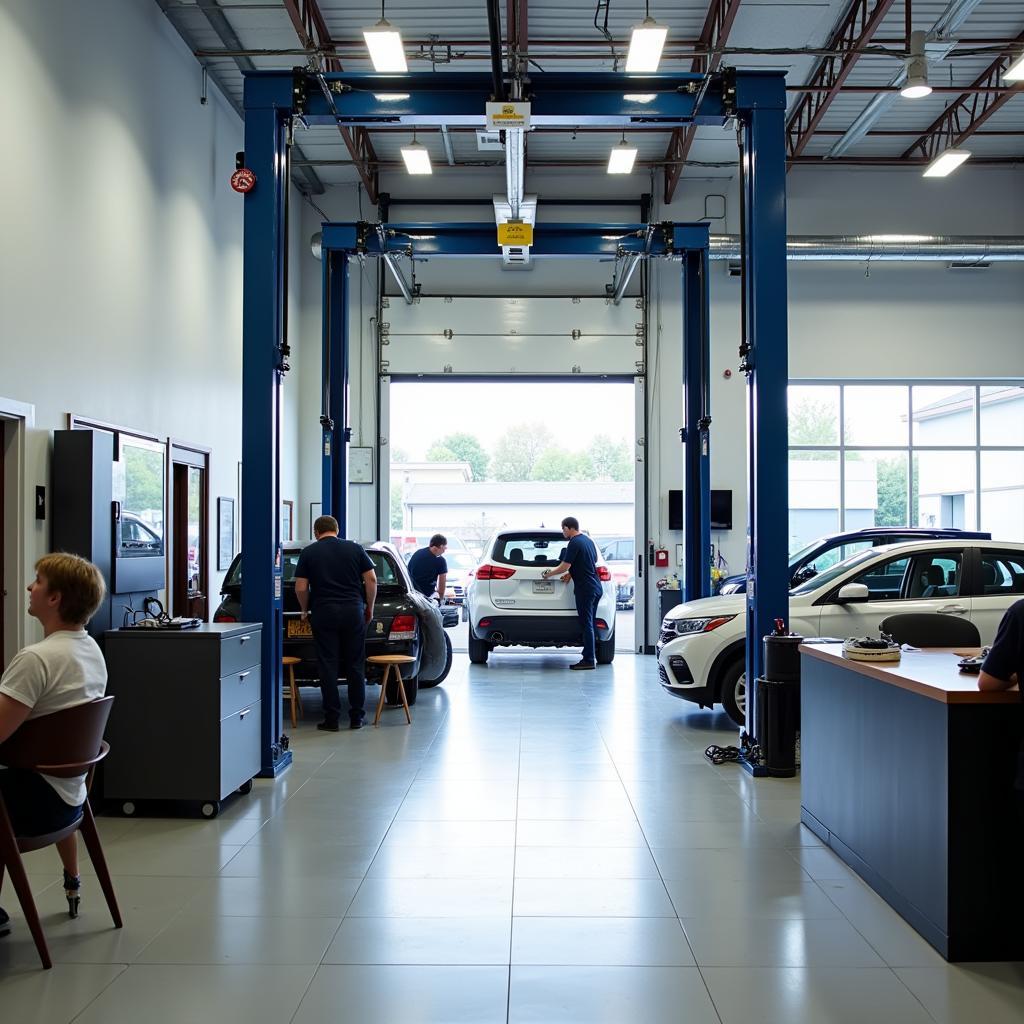 Modern Service Center at Sansone Auto Mall