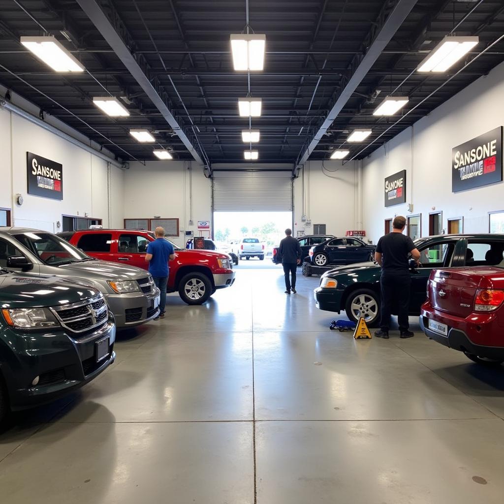 Modern Sansone Auto Service Facility