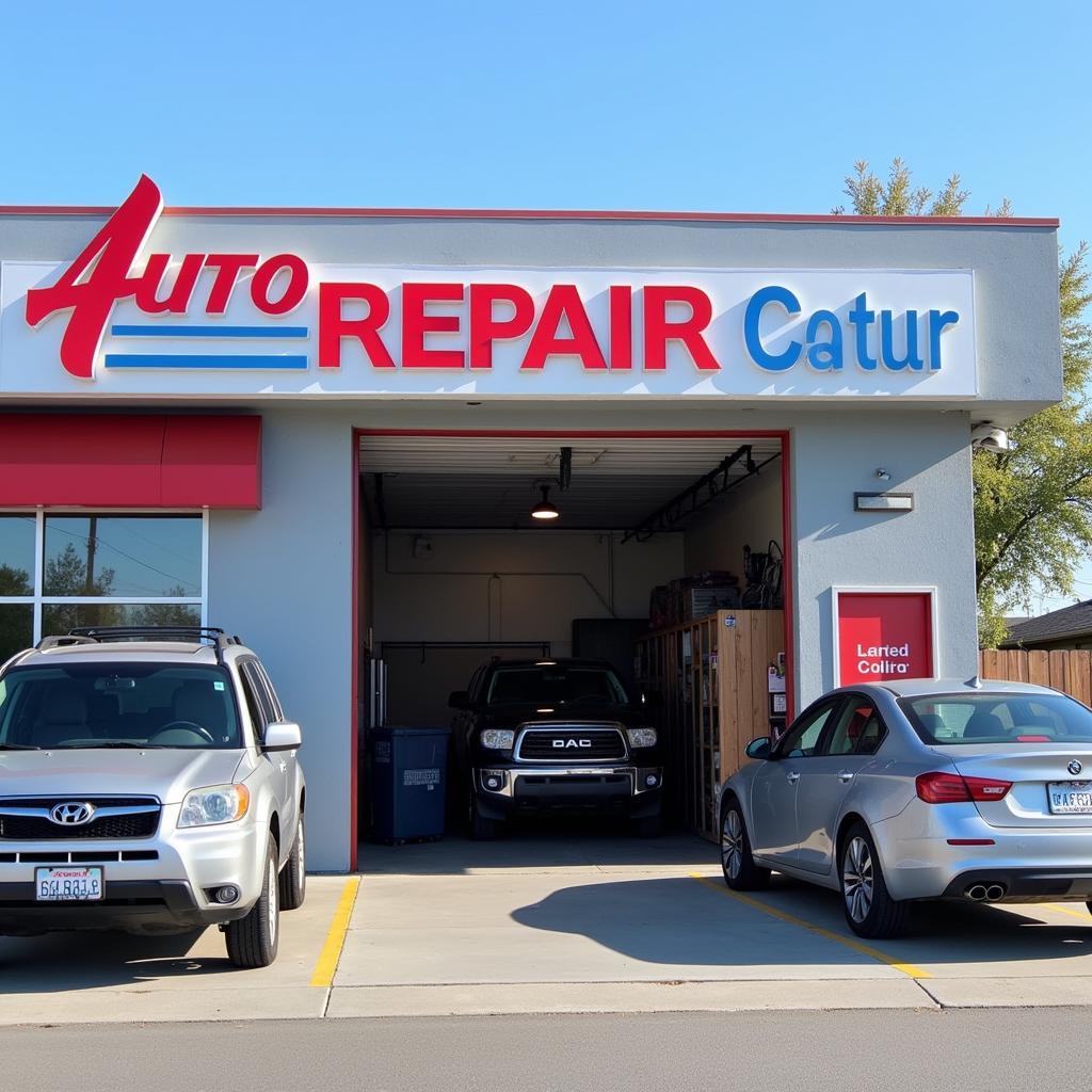 Santa Clara Auto Repair Shop Exterior