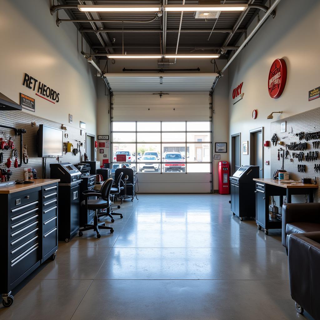 Scottsdale Auto Repair Shop Interior