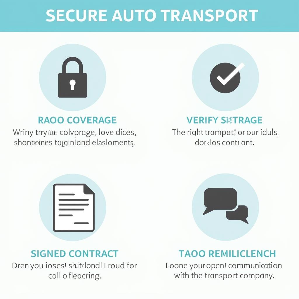 Tips for a Secure Auto Transport Experience