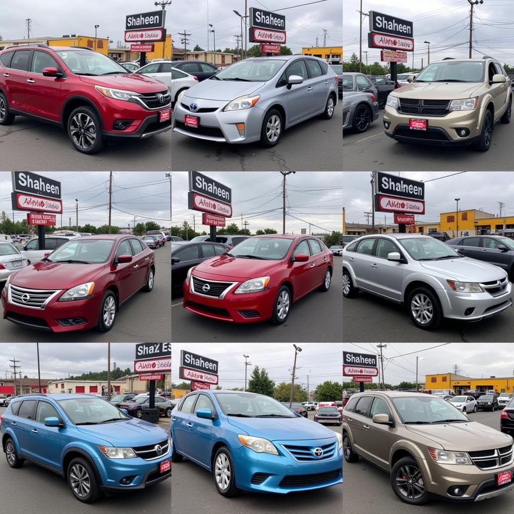 Car Selection at Shaheen Auto Sales