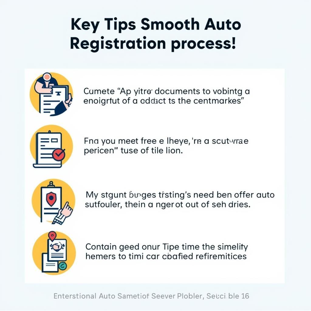 Tips for a Smooth Auto Registration Process