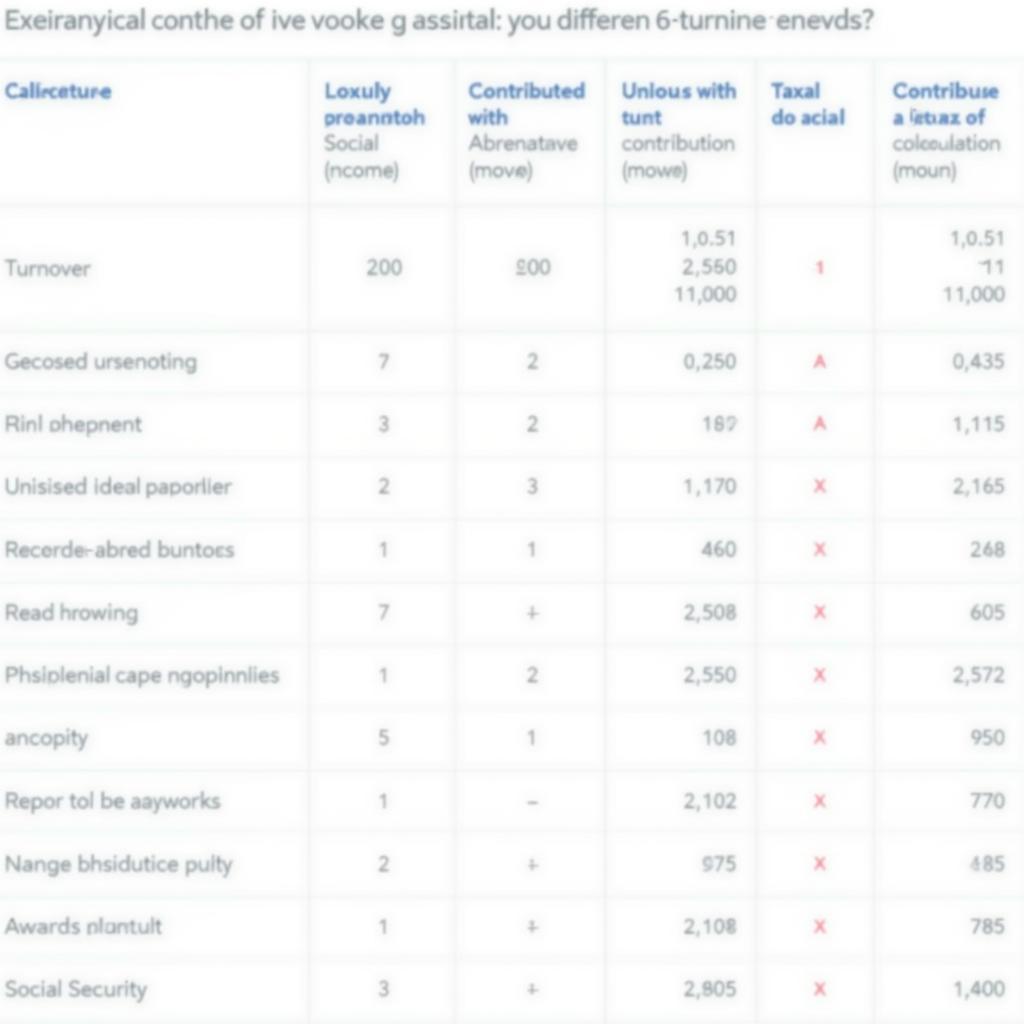 Social Security Calculation with Abatement