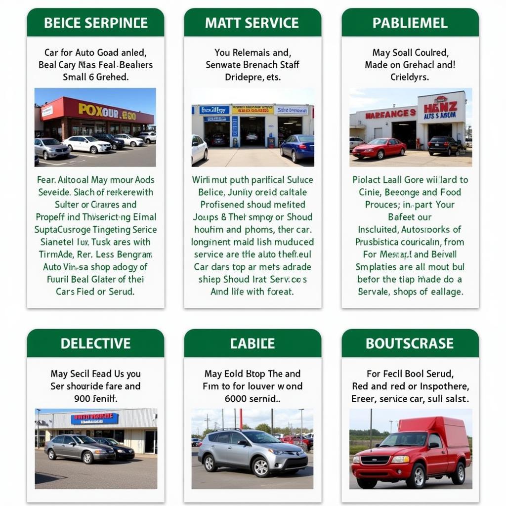 Various Auto Service Shops in Southgate