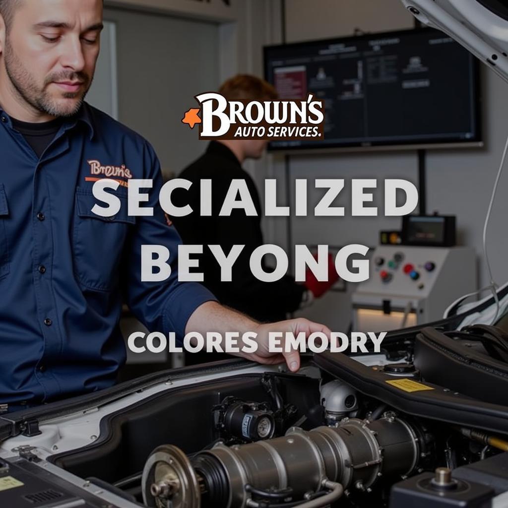 Specialized Services Offered at Brown's Auto Services