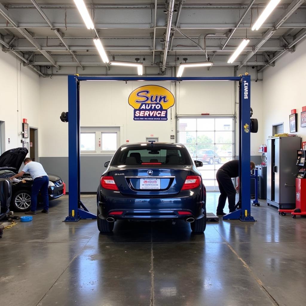 Oil Change at Sun Auto Service Georgetown