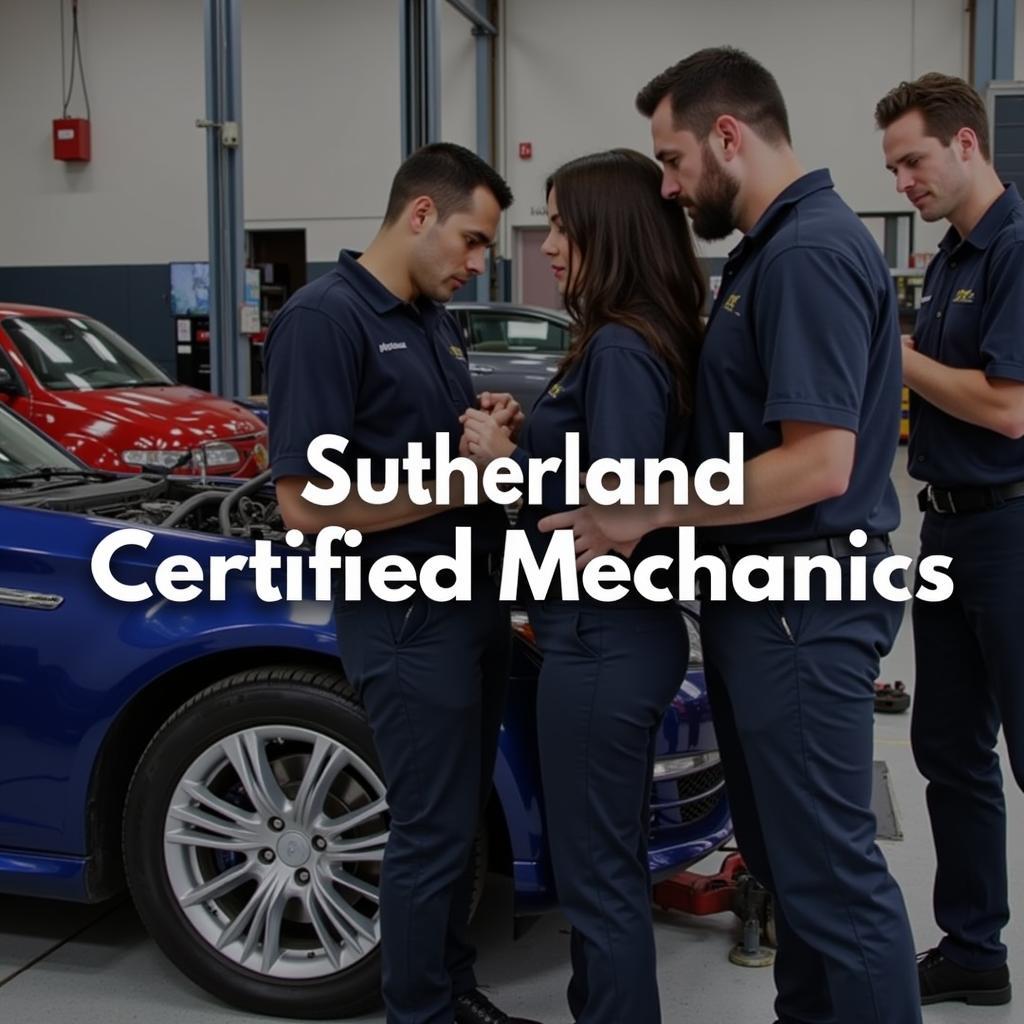 Sutherland Auto Service Certified Mechanics