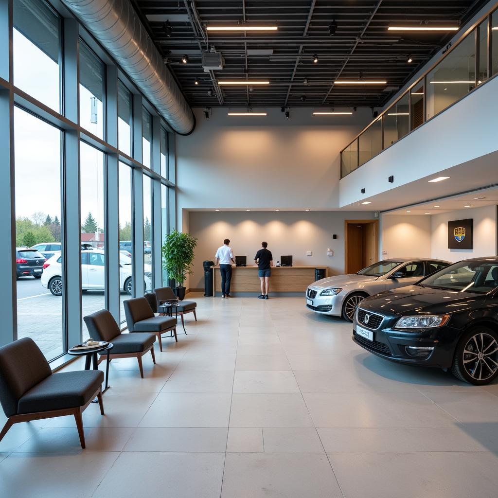 Swedish Auto Service Center Reception