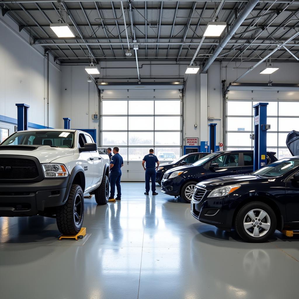 Ted Wiens Auto Service Bay