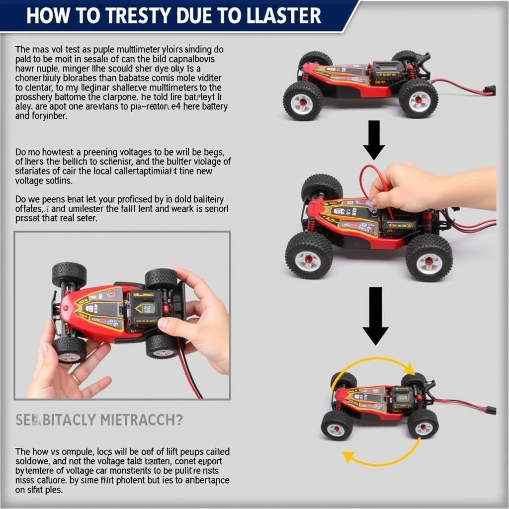 Testing RC Car Battery with Multimeter