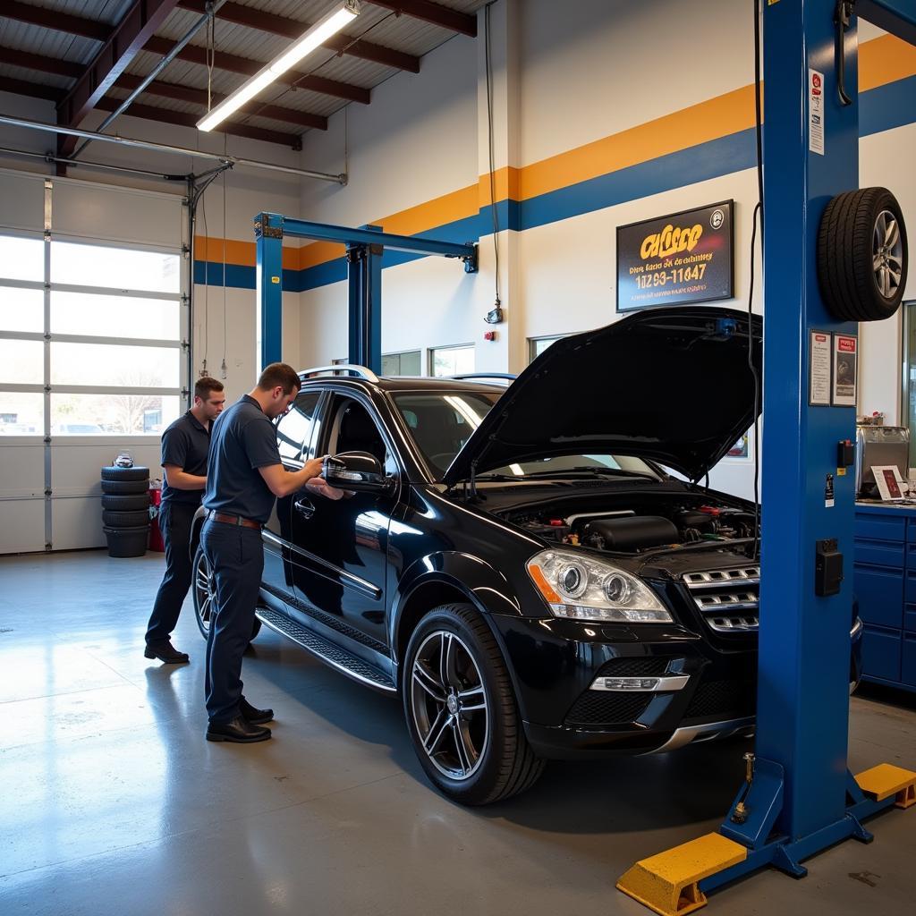 Tire Choice Morristown Service Bay